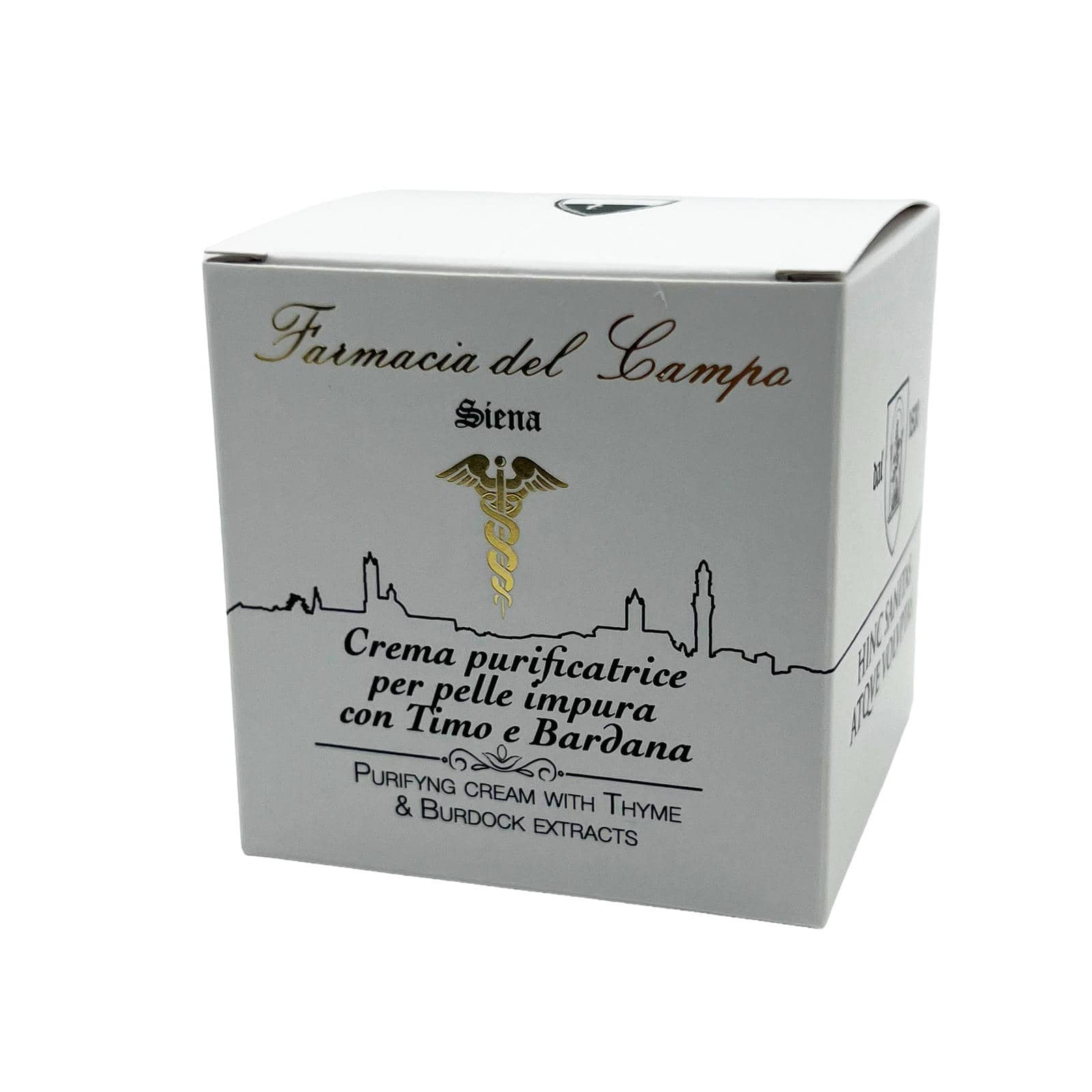 Crema per pelli Impure con Timo e Bardana - 50ml
