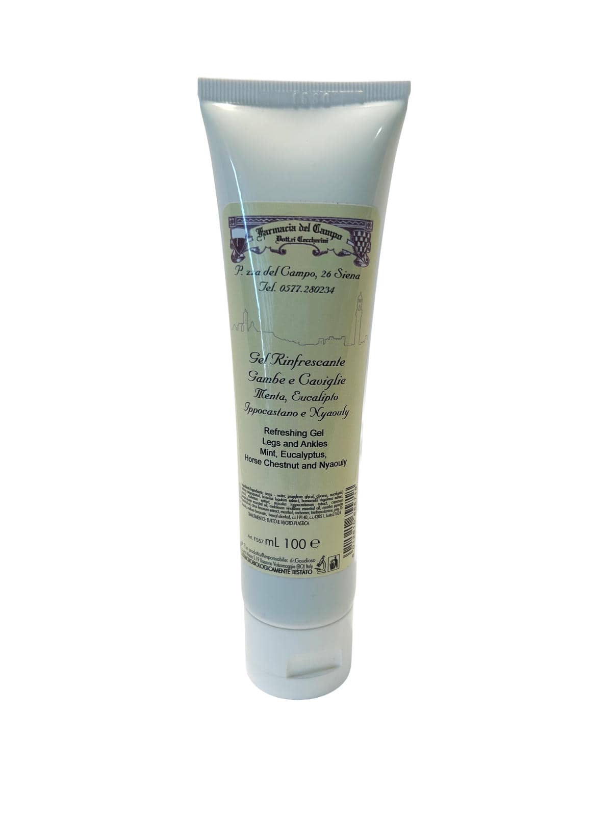 Gel rinfrescante gambe - 100ml