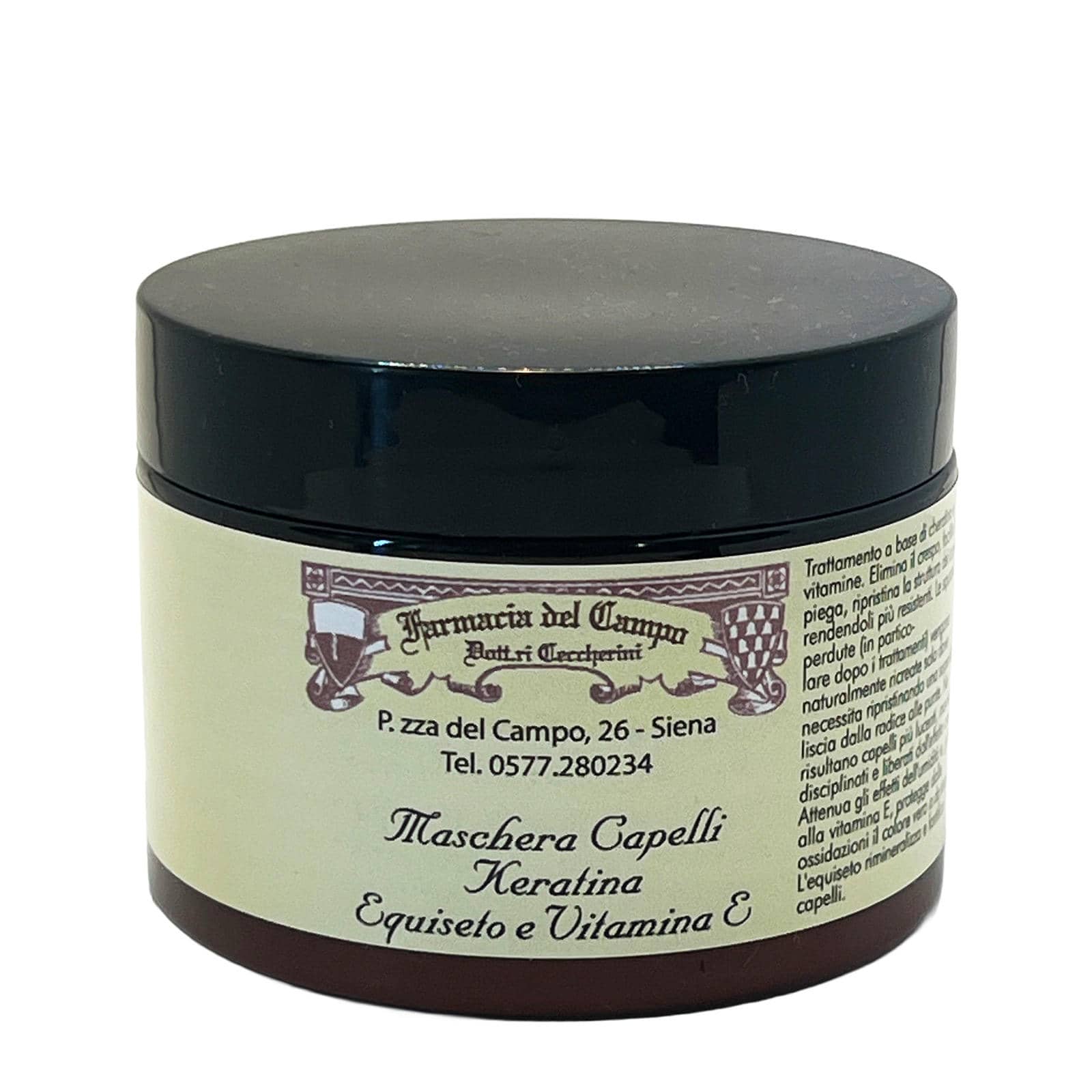 Maschera capelli post colore con keratina, equiseto e vit. E - 250ml