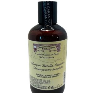 Shampoo anti-caduta con Betulla, Luppolo e Ginseng - 250ml