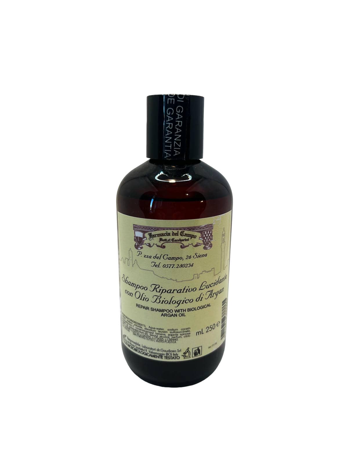 Shampoo riparativo Lucidante con Olio di Argan Bio - 250ml