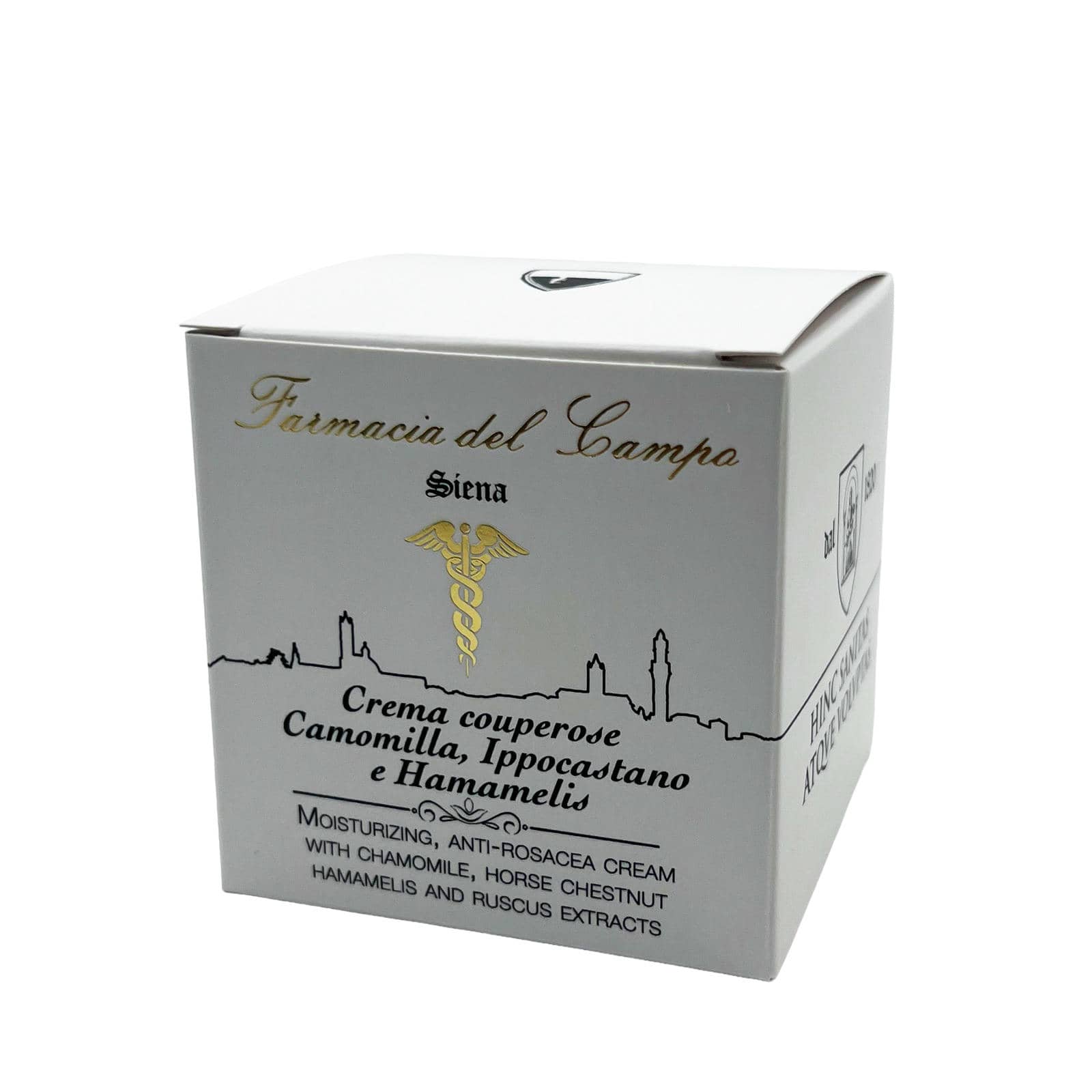 Crema couperose con Camomilla, Ippocastano, Hamamelis e Ruscus
